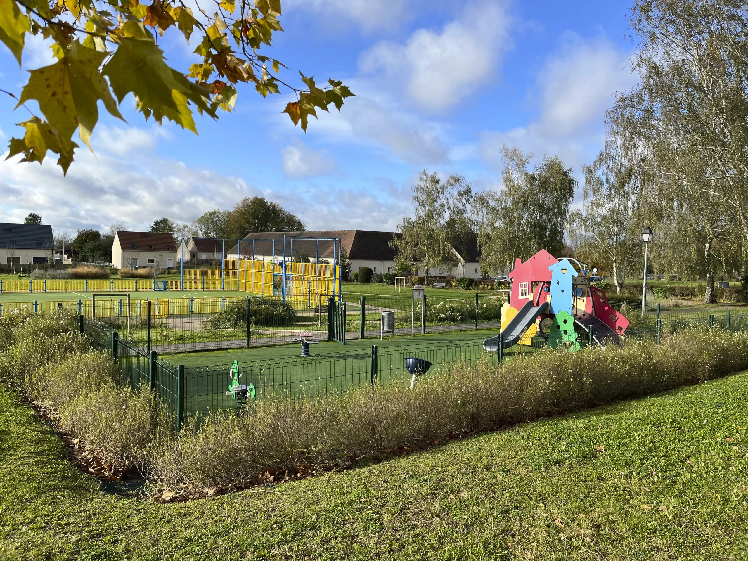 Aménagement de la plaine de jeux de Montgé-en-Goële