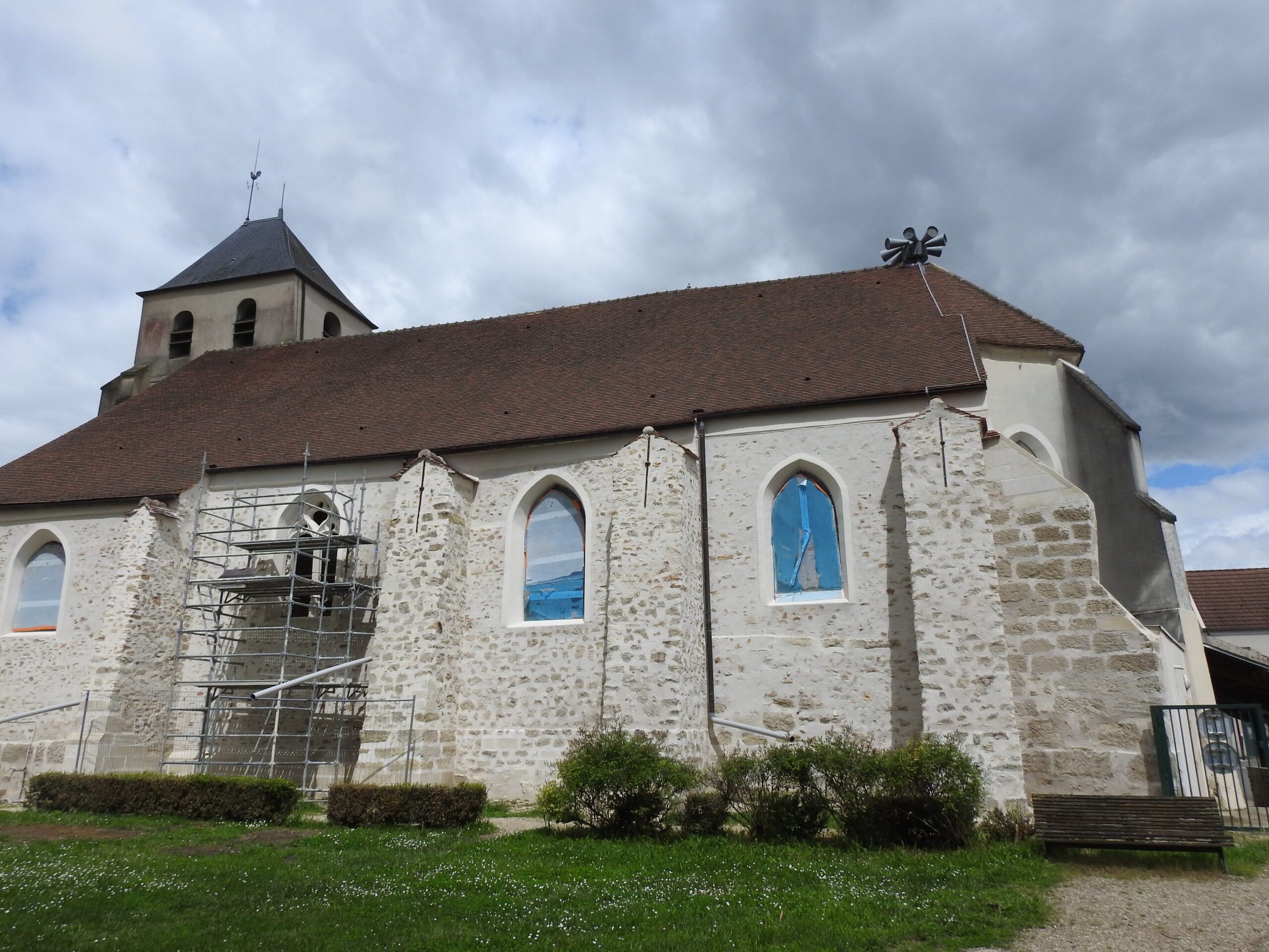 Réfection des façades Nord et Sud de l’Eglise St Georges de Monthyon